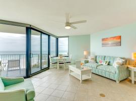 Gulf-View Balcony Beachfront Condo in PCB!, apartament a Panama City Beach