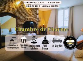 Chambre Privée Confort Charme Hypercentre Chez l'Habitant, hotel v destinaci Troyes