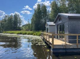 Kelluva Jokimaja, chalet de montaña en Turenki