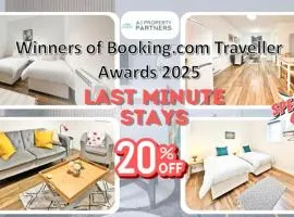 Premium Offer l Last-Minute Escape l AJ Properties l High Street Cheltenham l Parking l Ideal for Short or Long Stays - Town Centre Apartment, 4 Beds, 1 Bathroom