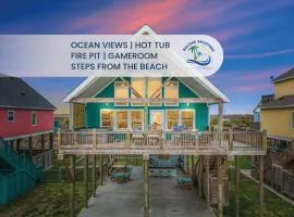 FlipFlop 5BR Beach Escape Hot Tub Games and Fenced Yard