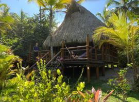 Caba&ntilde;a El Icaco, playa privada, Villa in Guachaca