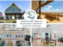 Serenity by Bolivar Vacations! Beachfront & Gameroom