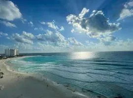 Espectacular Beach & Laguna view Cancun at SALVIA CONDOMINIUMS