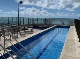 Flat luxo Shopping Rio Mar - Beach class Boa Viagem Recife - Piscina Rooftop