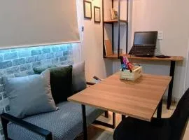 Studio Lar inteligente com mezanino, novo e mobiliado na Zona Oeste de Sorocaba