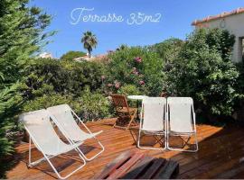 SOLANE 5 villa 100m plage, hotel i Lumio