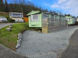 Homely 2 Bedrommed Mobile Home E1, khu glamping ở Aberystwyth