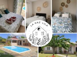 La Kaz' Lila - Villa avec piscine - Jardin 1000m2, hotel in Saint-Louis