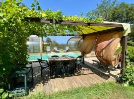 Maison au calme piscine mer au coeur de la nature U Nuciolu