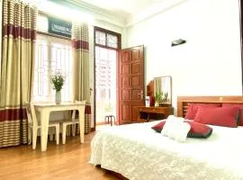Family room with balcony in the center of Hanoi