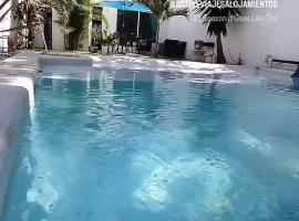 Palmira Cuernavaca 8 people, heated pool, hotel in Cuernavaca