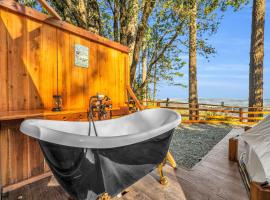 Mays Luxury Farm Stay Yurt Above It All, luxusní stan v destinaci Los Gatos