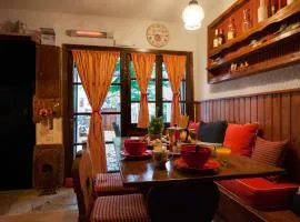 Dandy Villas Agoriani - Chalet Erato - Fireplace