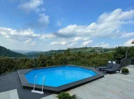 Ca'd Felice - Villa nella natura con vista Langhe