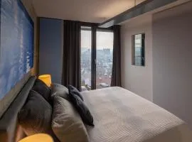 Apartment "Little Manhattan" - Business-27 qm-ruhig-Parkplatz-Arbeitsplatz-Aussicht