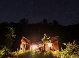 Mountain High Aster a tranquil tiny home nestled high in the mountains near Boone, NC
