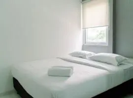 Nice Studio Apartment at Aeropolis Residence near CGK Airport By Travelio