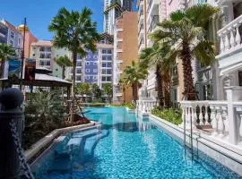 Seven Seas Cote d'Azur Family-friendly one bedroom with Pool& Gym Steps to Beach