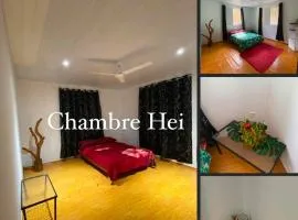 HeiAki Lodge Excursion Nukuhiva Chambre Hei