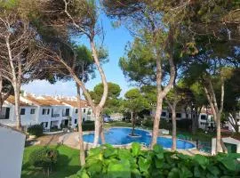 Apartamento al lado de la playa en Xoriguer-Ciutadella con piscina