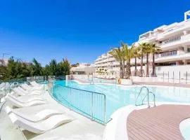 Luxury apartment with sea views and heated pool