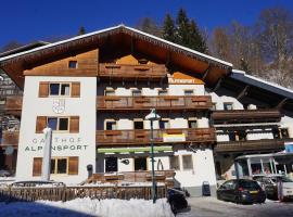 Gasthof Alpensport - Joker Card included, hotel v Saalbachu