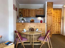 Charming Alpine Studio Flat - La Thuile、ラ・トゥイールのホテル
