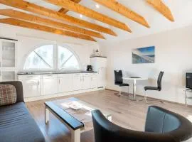 Ferienwohnung Seestern mit Rundbogenfenster am Badesee Tannenhausen