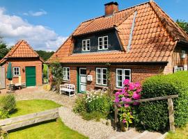 Tante Kamps Hus - Uriges Häuschen mit Garten und Geschichte, Hotel in Bönstrup
