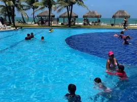 Ancorar Flat Resort a Beira Mar 2 Quartos em Porto de Galinhas