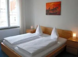 Zentrale Ferienwohnung 51qm im Hotel zur Börse