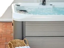 Wellnesshaus "Welle" eingezäunt