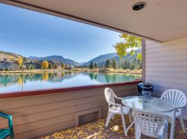 1 Mi to Keystone Ski Lift Lakefront 4-Season Gem, Hotel in Dillon