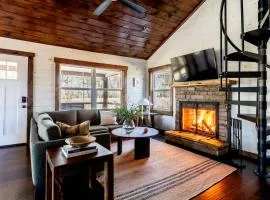Idyllic & private retreat with beautiful views an spa