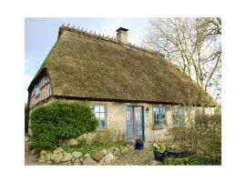 Comfortable thatched roof country house