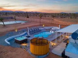 Pool Spa Pickleball Piano Near Pioneertown Harmony House by AvantStay