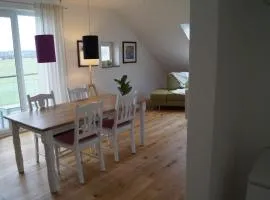 Ferienwohnung unterm Dach mit Alpenblick
