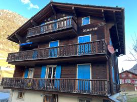 Alpen Rose 3 Wohnungen, hotel a Sankt Niklaus