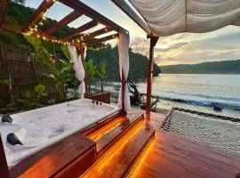 Beachfront Luxury Dome Villas - Gamat Bay Resort