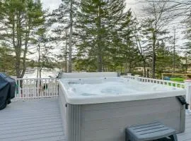 5BR Waterfront Hot Tub Kids Playscape Pets Family Compound!