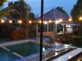 Happy family villa
