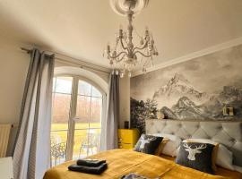 Bavaria Mountain Lodge Chalet DESIGN Ferienwohnung SKI Arber Osser Terrasse Sauna in Villa bis 5 Pers、Hohenwarthのスキーリゾート