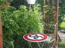 furnished apartment with a garden