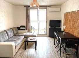 Spacieux studio grande plage