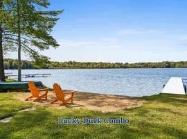Dual Lakefront Home with Big Yard Hot Tub and Fire Pit