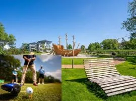 Haffhäuser am Stettiner Haff Haus 1 WE 4 GOLF Special buchbar
