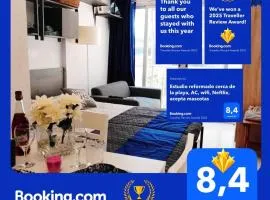 Calpe Estudio Reformado cerca de la Playa Aire AC Wi-Fi Acepta Mascotas