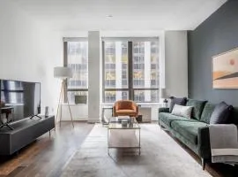 Sleek Modern FiDi 1BR in Luxury Building NYC-206