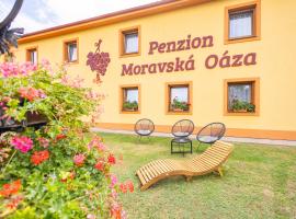 Penzion Moravská oáza, hotel ve Valticích